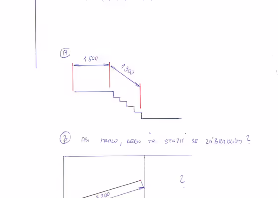 Reference: Interiérové černé zábradlí